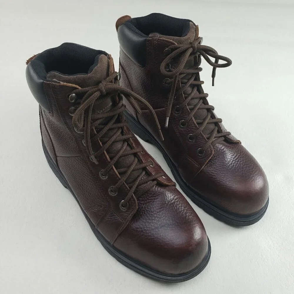 Wolverine Manawa Steel Toe Boot Mens 12 Brown Leather Thermolite Work W02174
